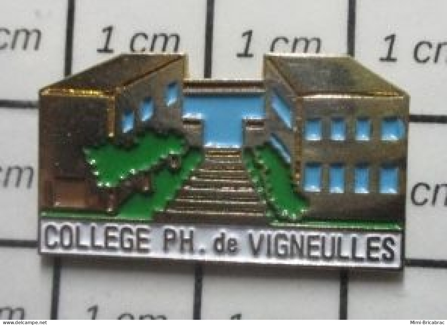 1818c Pin's Pins / Beau Et Rare / ADMINISTRATIONS / COLLEGE PH DE VIGNOLLES - Administrations
