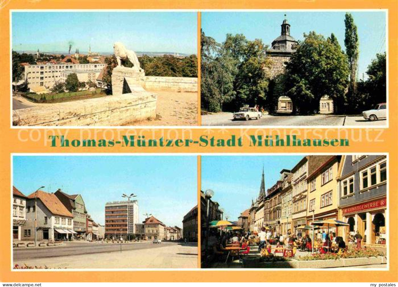 72745921 Muehlhausen Thueringen Frauentor Wilhelm Pieck Platz Steinweg Thomas Mu - Mühlhausen