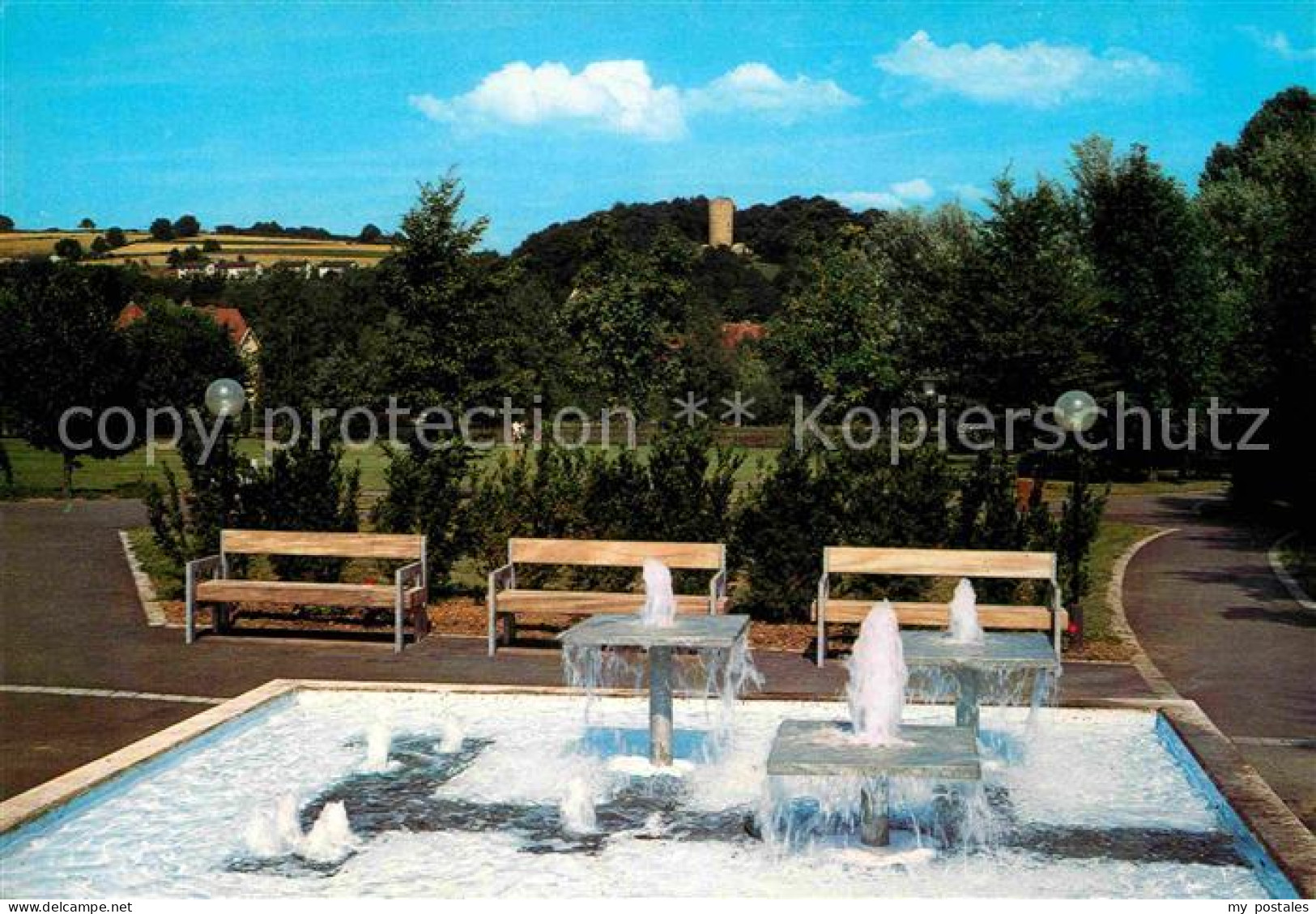 72744944 Bad Soden-Salmuenster Wasserspiele Kurpark Kurviertel Bad Soden-Salmuen - Other & Unclassified