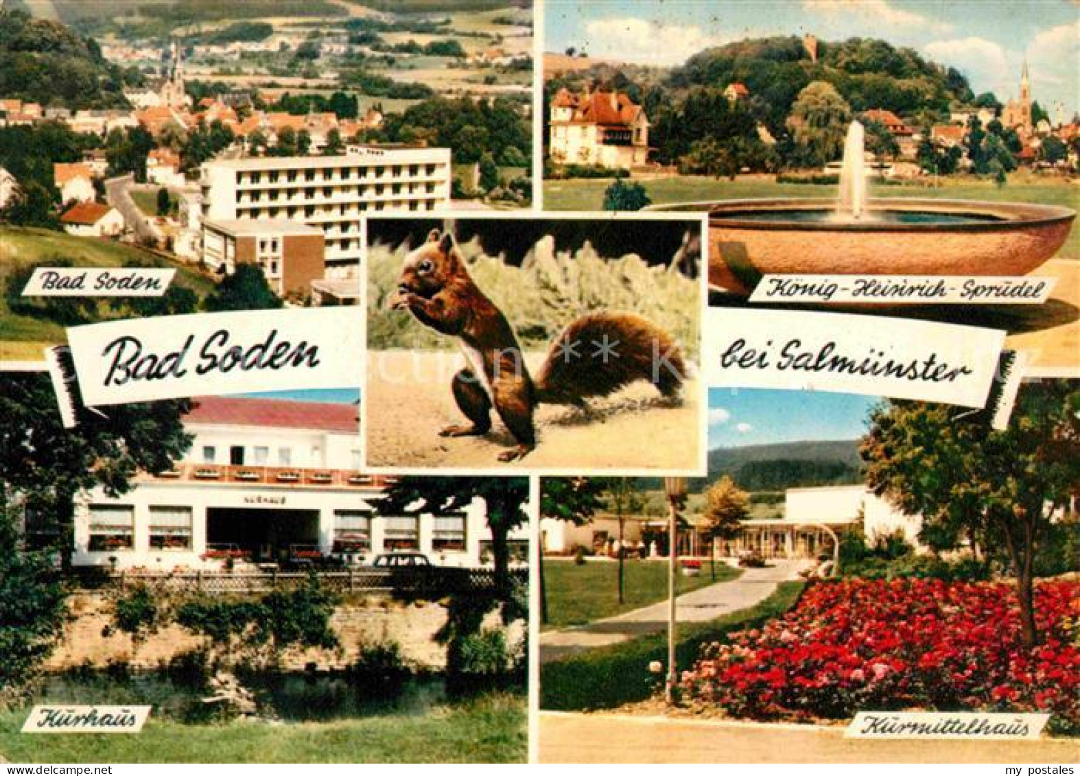 72744924 Bad Soden-Salmuenster Sanatorium Koenig Heinrich Sprudel Kurmittelhaus  - Autres & Non Classés