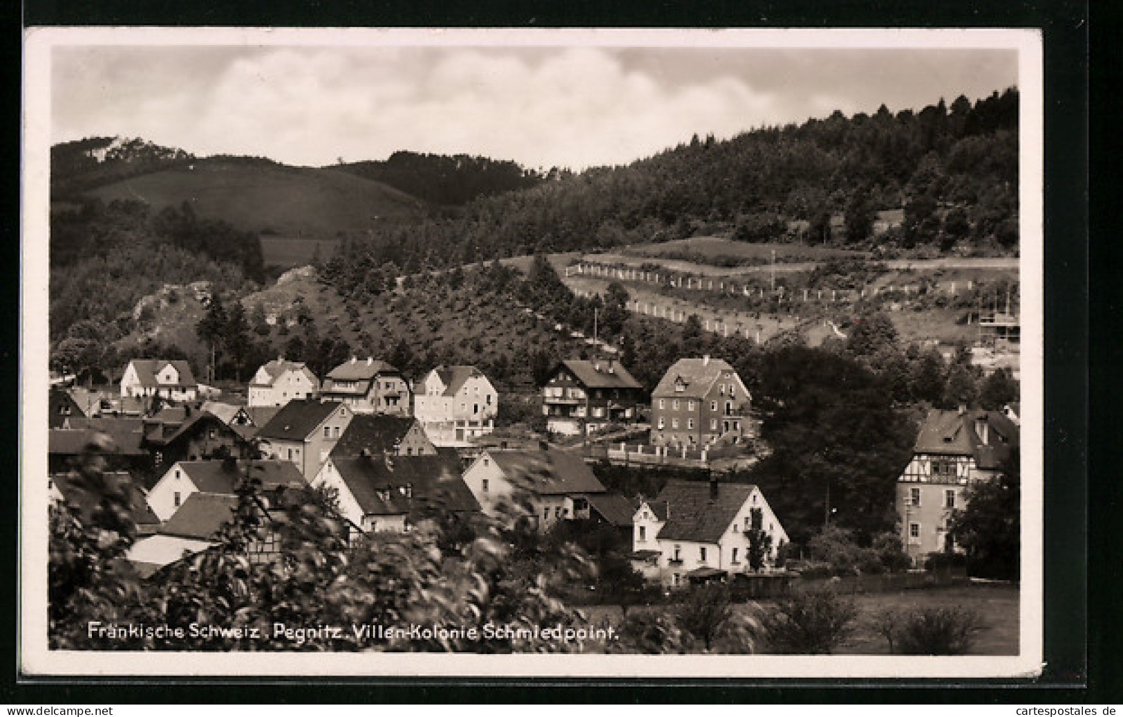 AK Pegnitz /Fränkische Schweiz, Villen-Kolonie Schmiedpoint  - Pegnitz