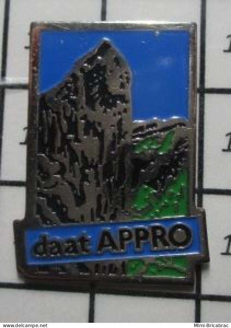 1818c Pin's Pins / Beau Et Rare / AUTRES / DAAT APPRO FALAISE MONTAGNE - Autres & Non Classés