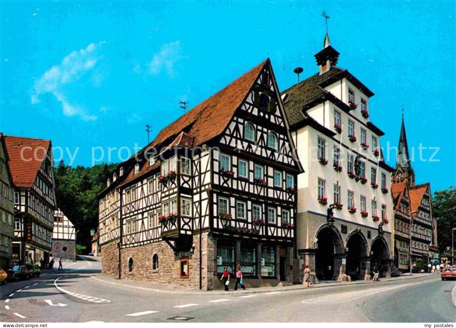 72743639 Calw Fachwerkhaeuser Geburtsstadt Von Hermann Hesse Calw - Calw