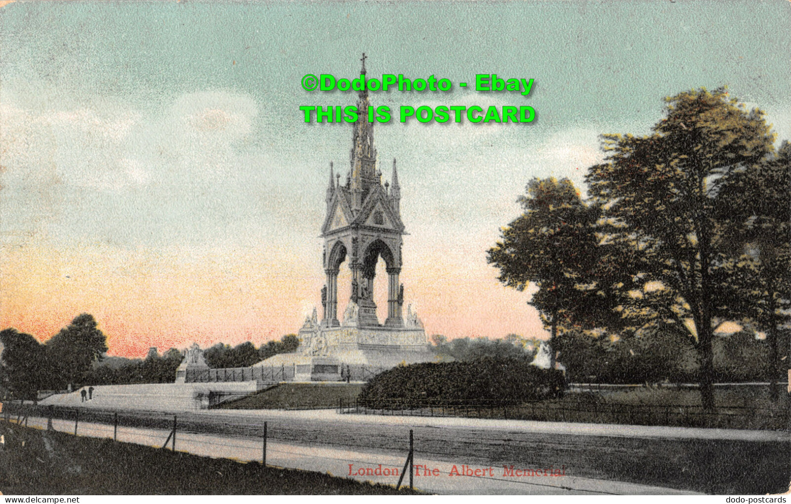 R416649 London. The Albert Memorial. Misch. Camera Graphs Series No. 539 6. H. N - Sonstige & Ohne Zuordnung