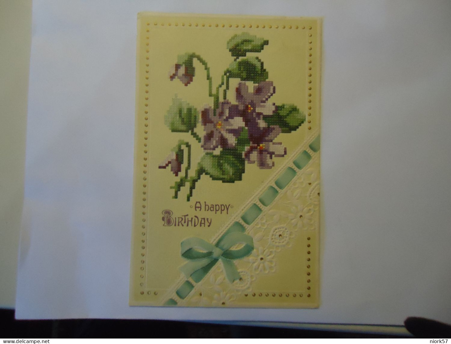 GERMANY   POSTCARDS   GREETING  FLOWERS - Other & Unclassified