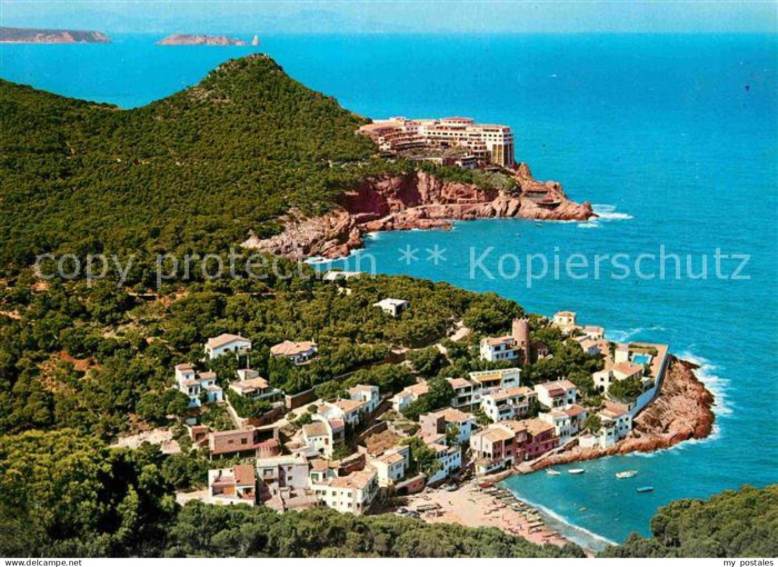 72743191 Bagur Cala Sa Tuna Hotel Cap Sa Sal Islas Medas Costa Brava Vista Aerea - Other & Unclassified