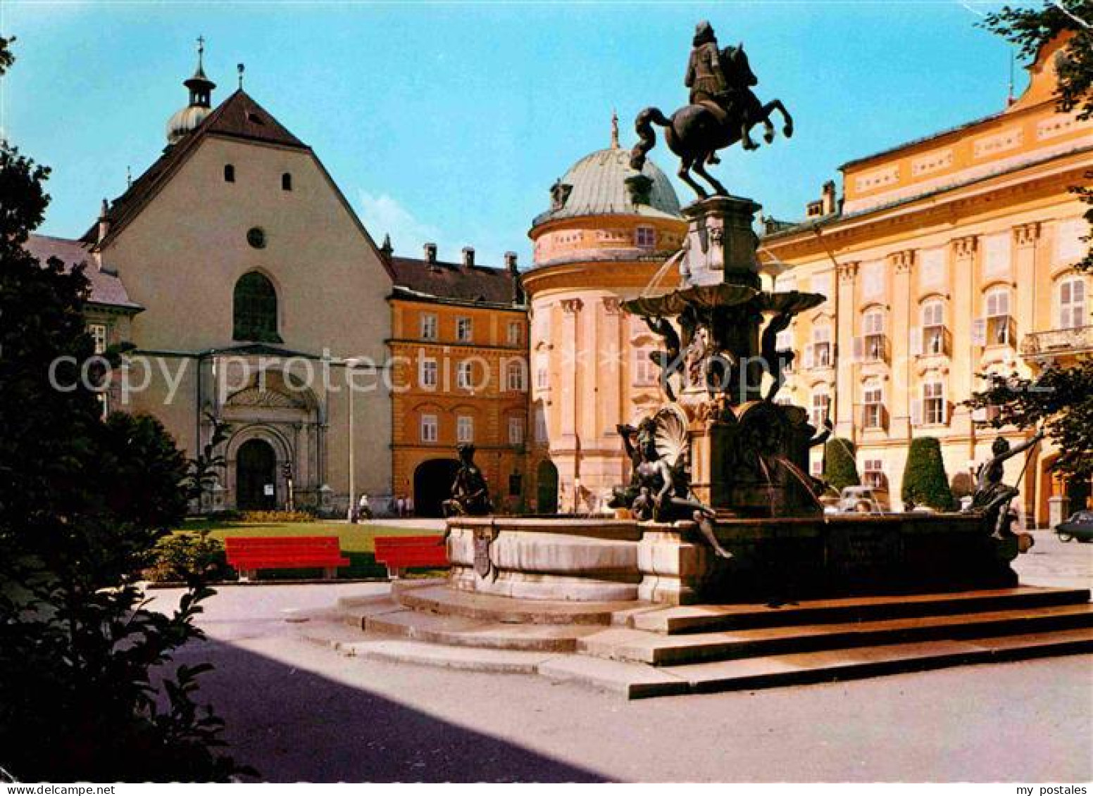 72743175 Innsbruck Hofkirche Und Hofburg Brunnen Innsbruck - Andere & Zonder Classificatie