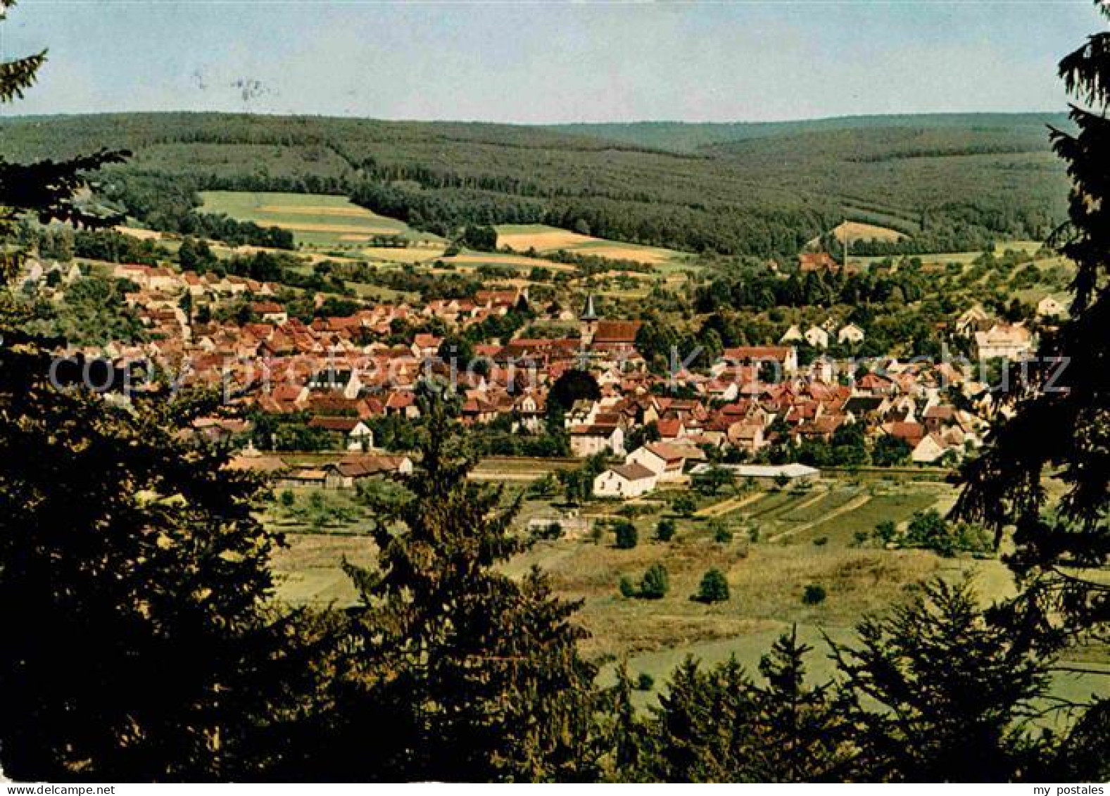 72743141 Bad Koenig Odenwald Panorama Bad Koenig - Bad König