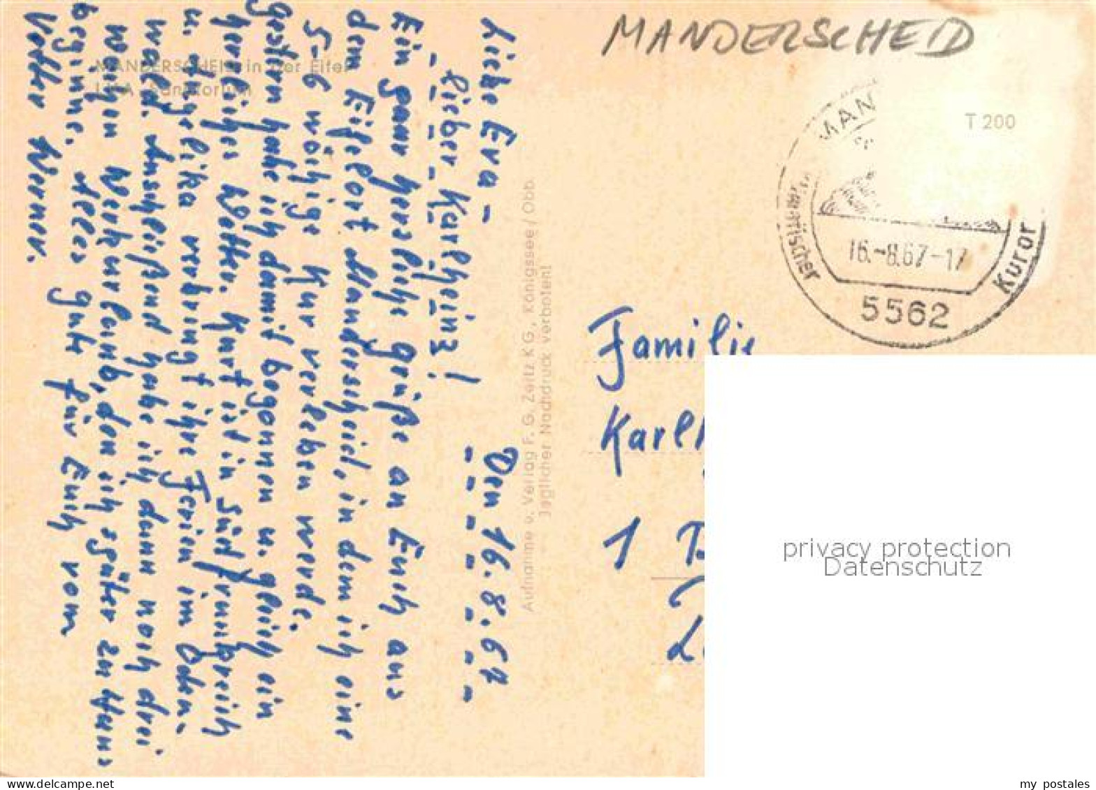 72743131 Manderscheid Eifel LVA Sanatorium Manderscheid - Manderscheid