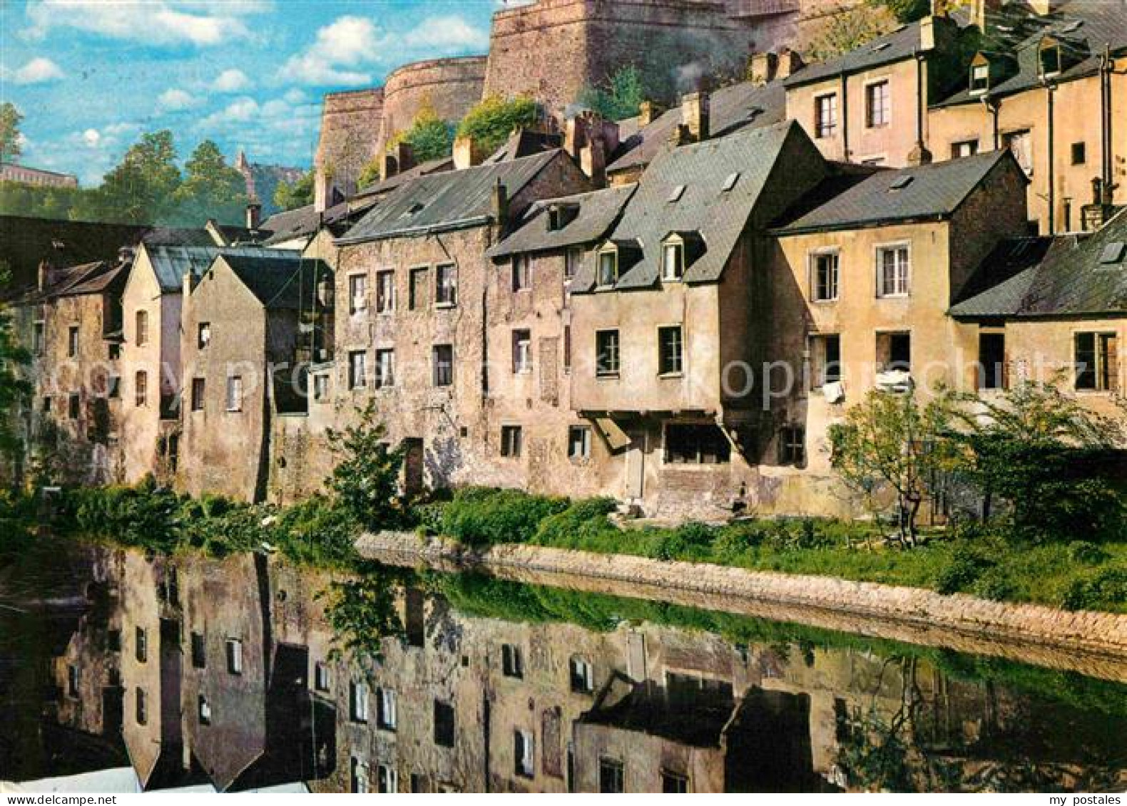 72743091 Luxembourg_Luxemburg Alzette Pittoresque Au Grund Bastion Du St Esprit - Sonstige & Ohne Zuordnung