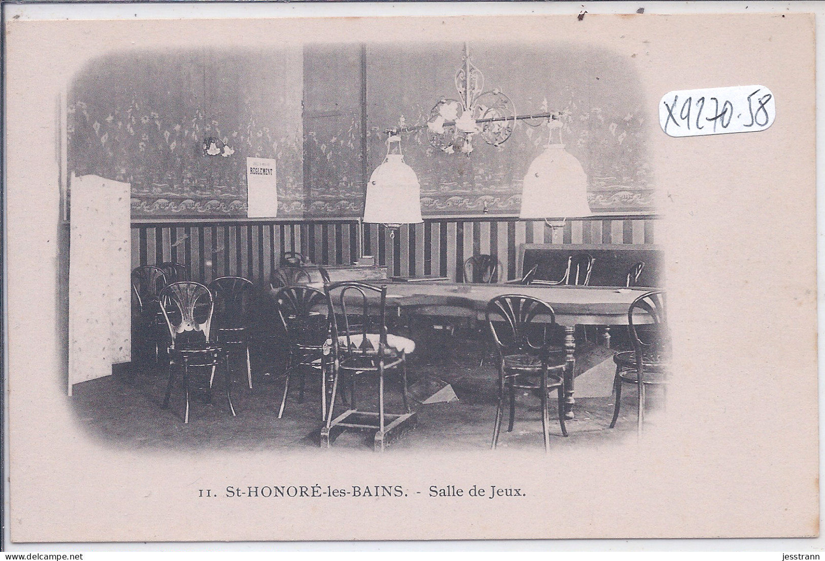 ST-HONORE-LES-BAINS- SALLE DE JEUX - Saint-Honoré-les-Bains