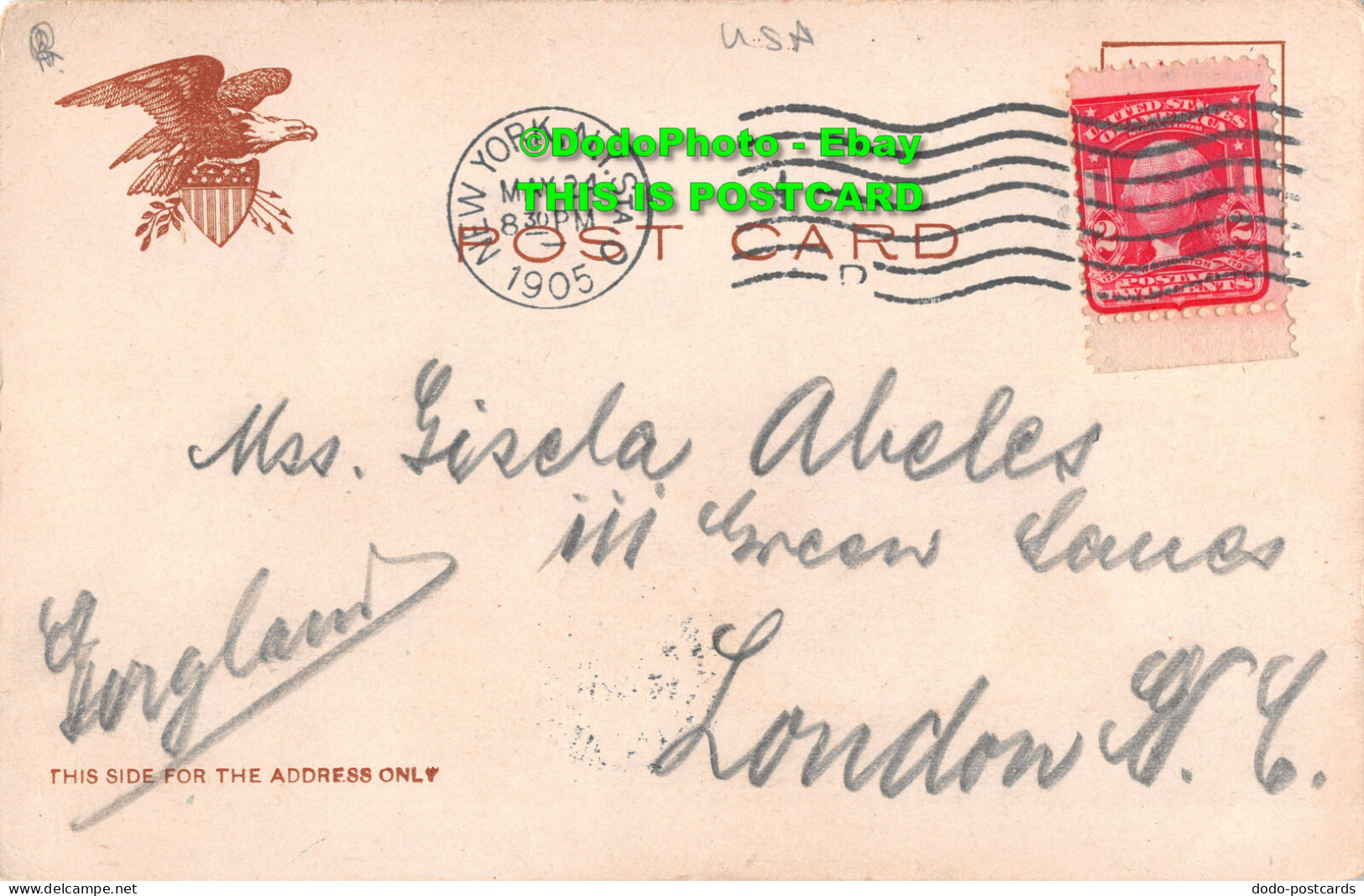 R416695 135. Boat House Central Park. N. Y. Ill. Post Card. 1895. Loeffler. 1905 - Monde