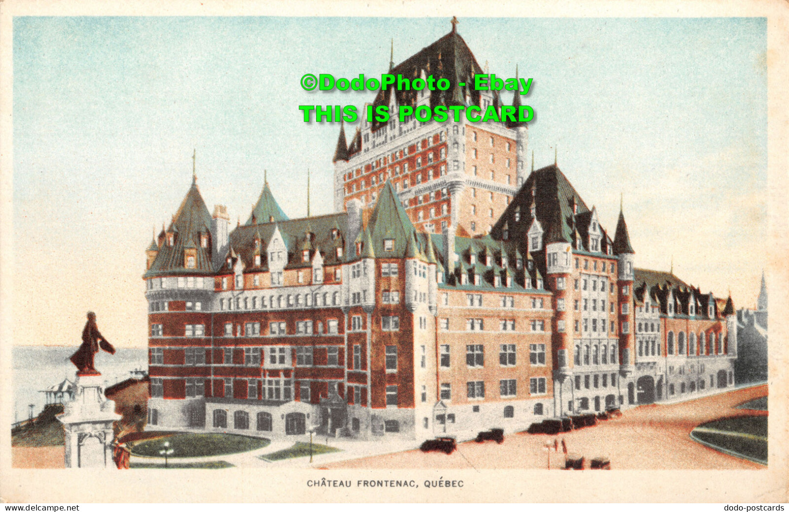 R416294 Chateau Frontenac. Quebec - Monde