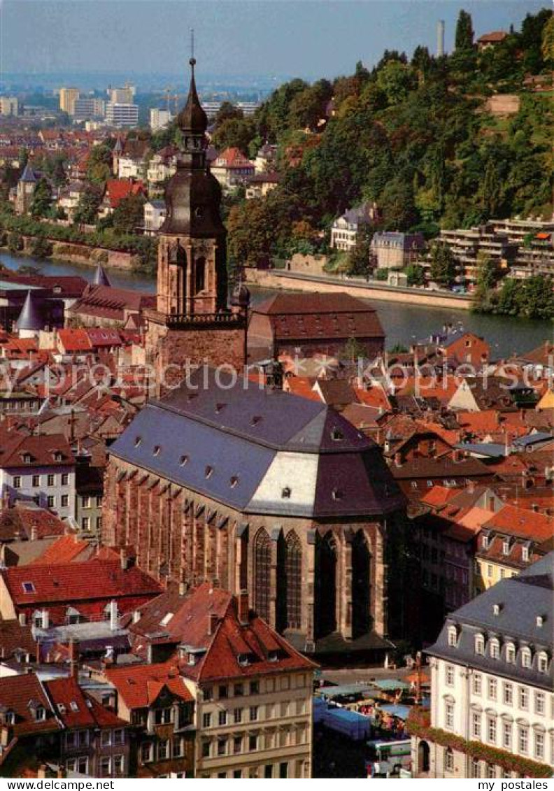 72743034 Heidelberg Neckar Mit Heiliggeistkirche  Heidelberg - Heidelberg