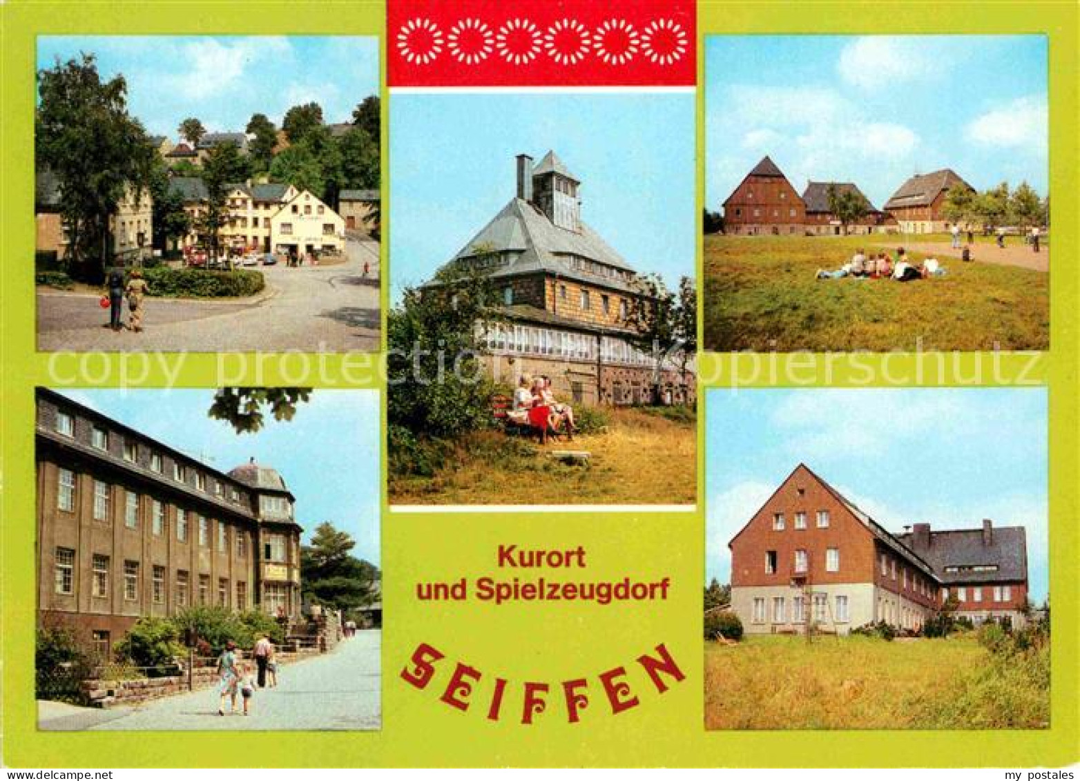 72742996 Seiffen Erzgebirge Restaurant Buntes Haus Spielzeugmuseum Bergbaude-auf - Seiffen