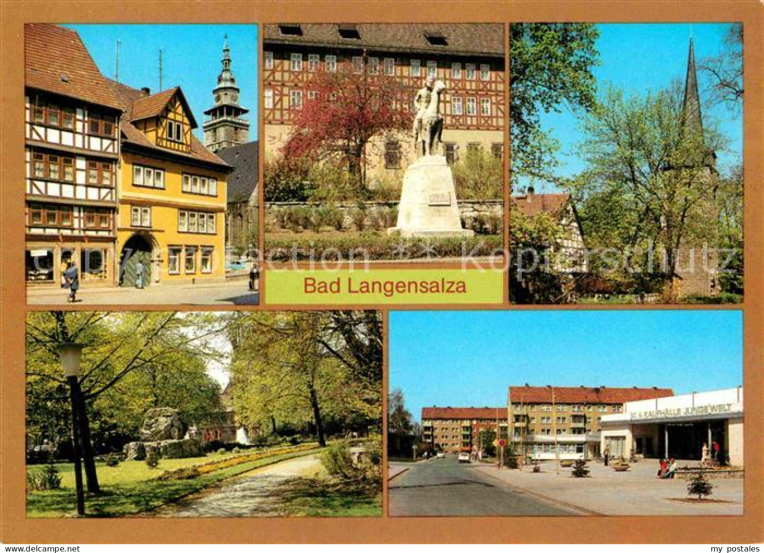 72742990 Bad Langensalza Erfurter-Strasse Heimatmuseum Klagentor Karl-Liebknecht - Bad Langensalza