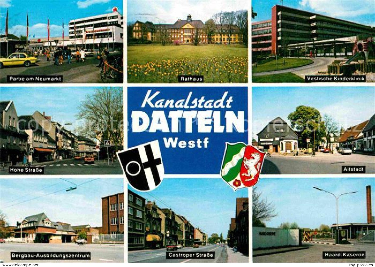 72742787 Datteln Am Neumarkt Rathaus Vestische Kinderklinik Hohe Strasse Altstad - Datteln