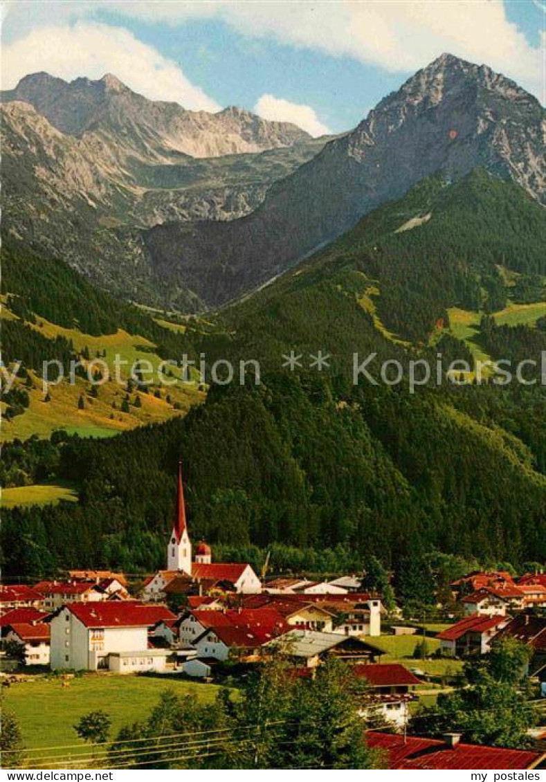 72742743 Fischen Allgaeu Mit Nebelhorn Und Rubihorn Fischen I.Allgaeu - Fischen