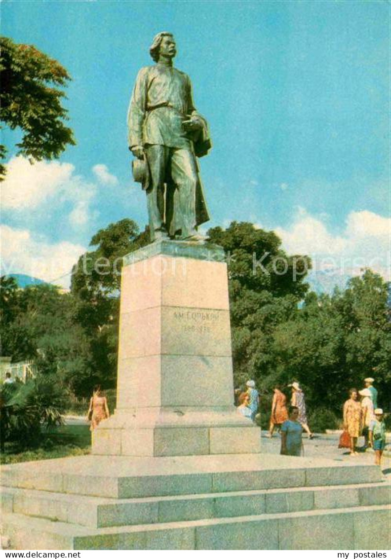 72742408 Jalta Yalta Krim Crimea Gorki Denkmal   - Ukraine