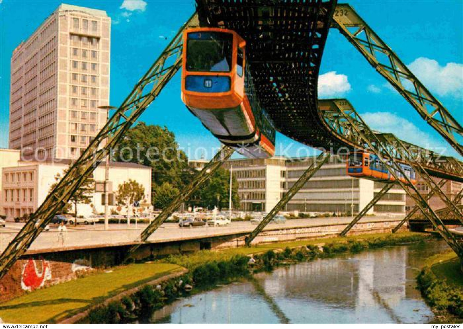 72742369 Wuppertal Schwebebahn Hochhaus Wuppertal - Wuppertal