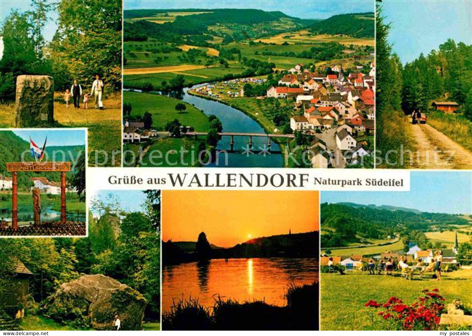 72742238 Wallendorf Eifel Panorama Deutsch Luxemburgischer Naturpark Wandern Son - Autres & Non Classés