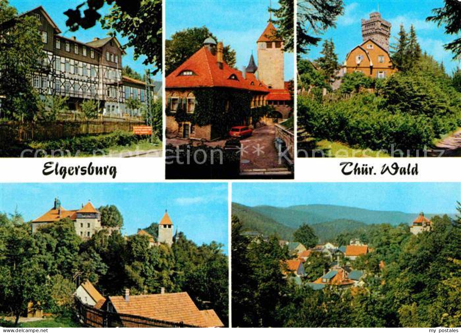 72742094 Elgersburg Reichsbahn-Erholungsheim Schloss-Elgersburg Hohe-Warte Elger - Elgersburg