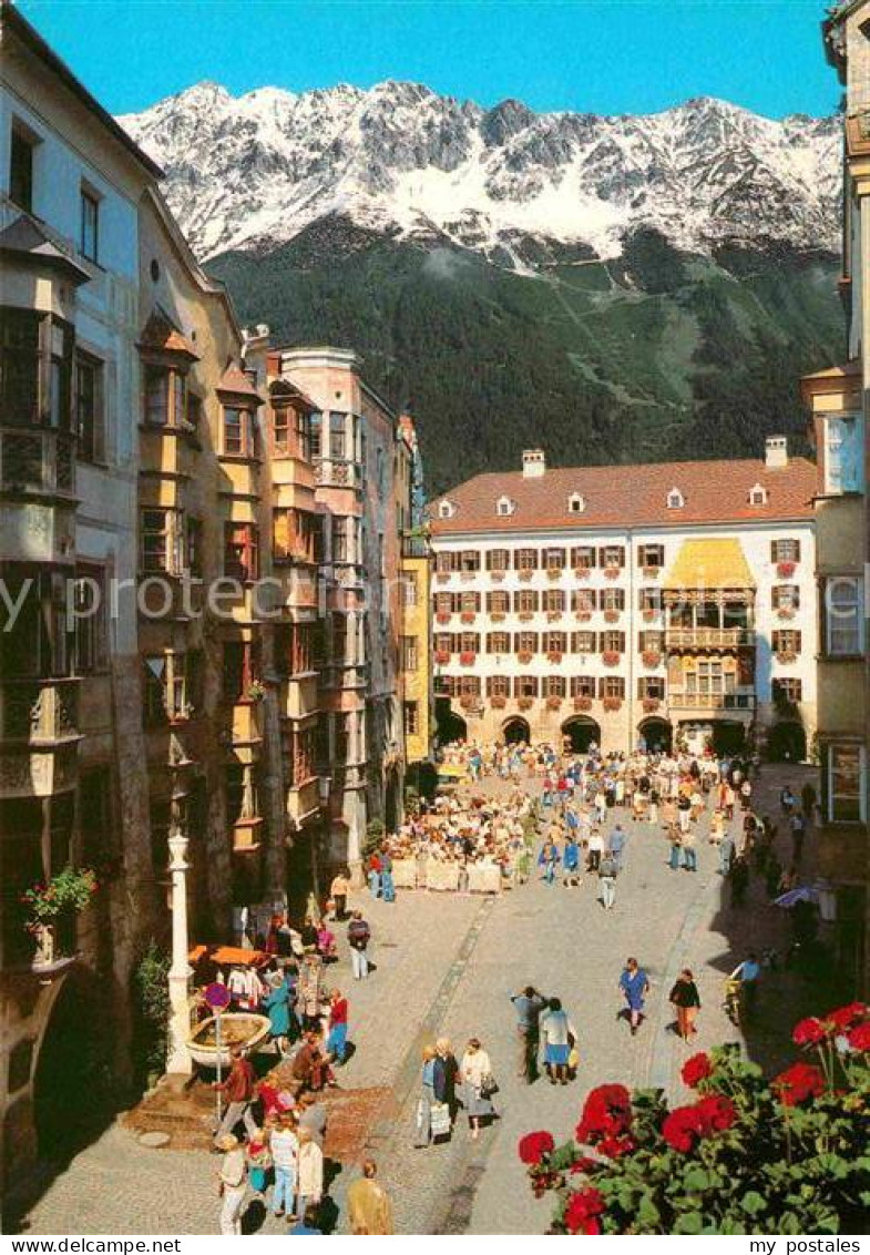 72741934 Innsbruck Herzog Friedrich Strasse Mit Goldenem Dachl Innsbruck - Other & Unclassified