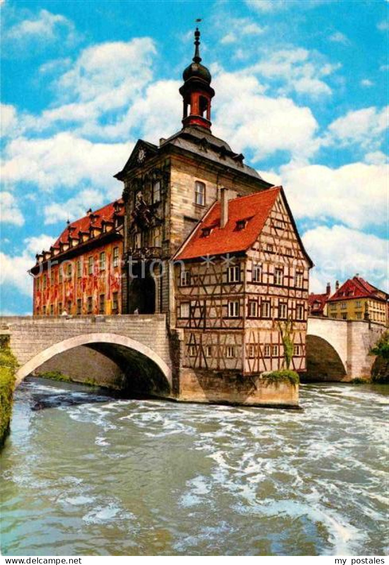 72741910 Bamberg Altes Rathaus In Der Regnitz Bamberg - Bamberg