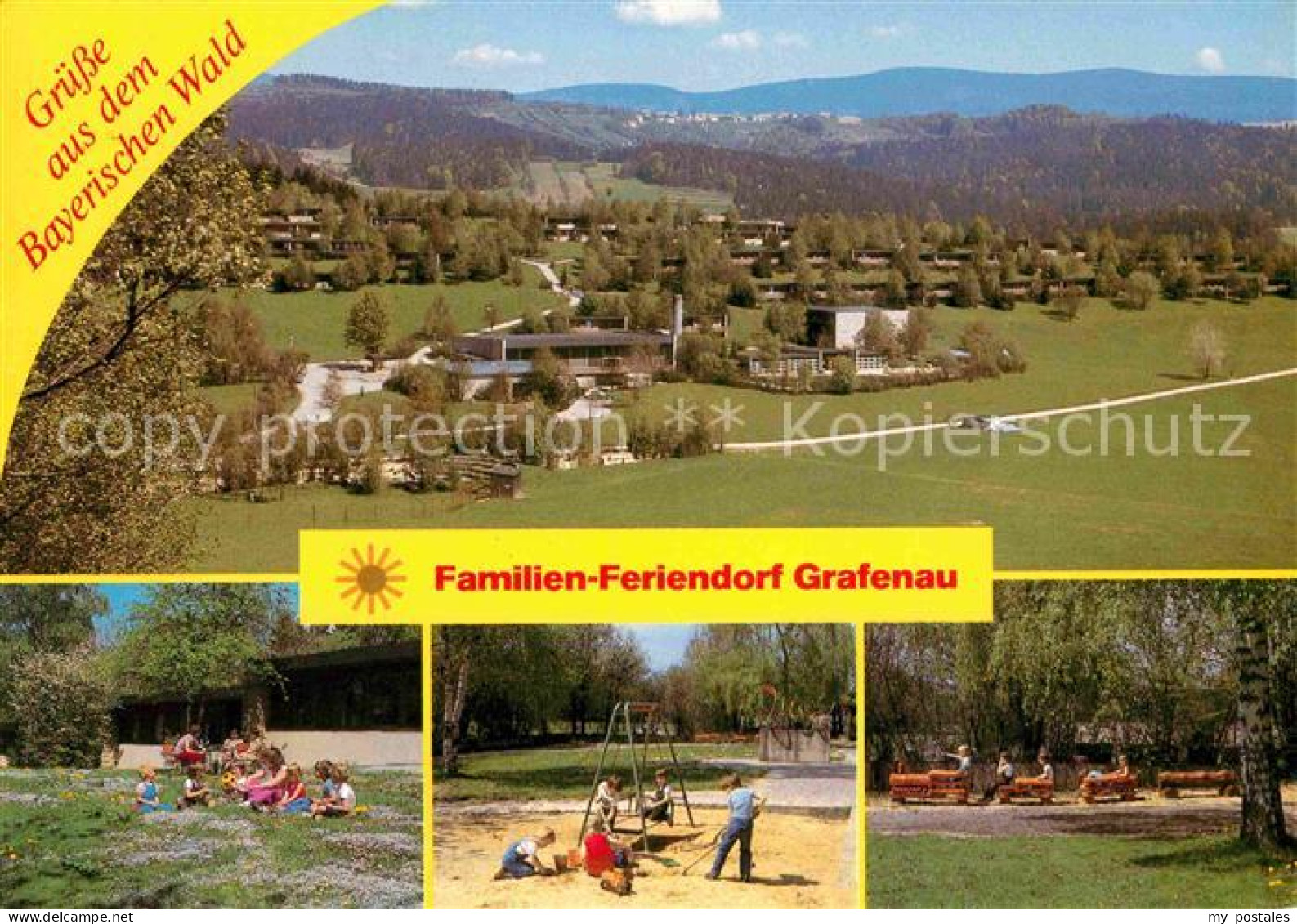 72741884 Grafenau Niederbayern Panorama Nationalpark Bayerischer Wald Kinderspie - Other & Unclassified