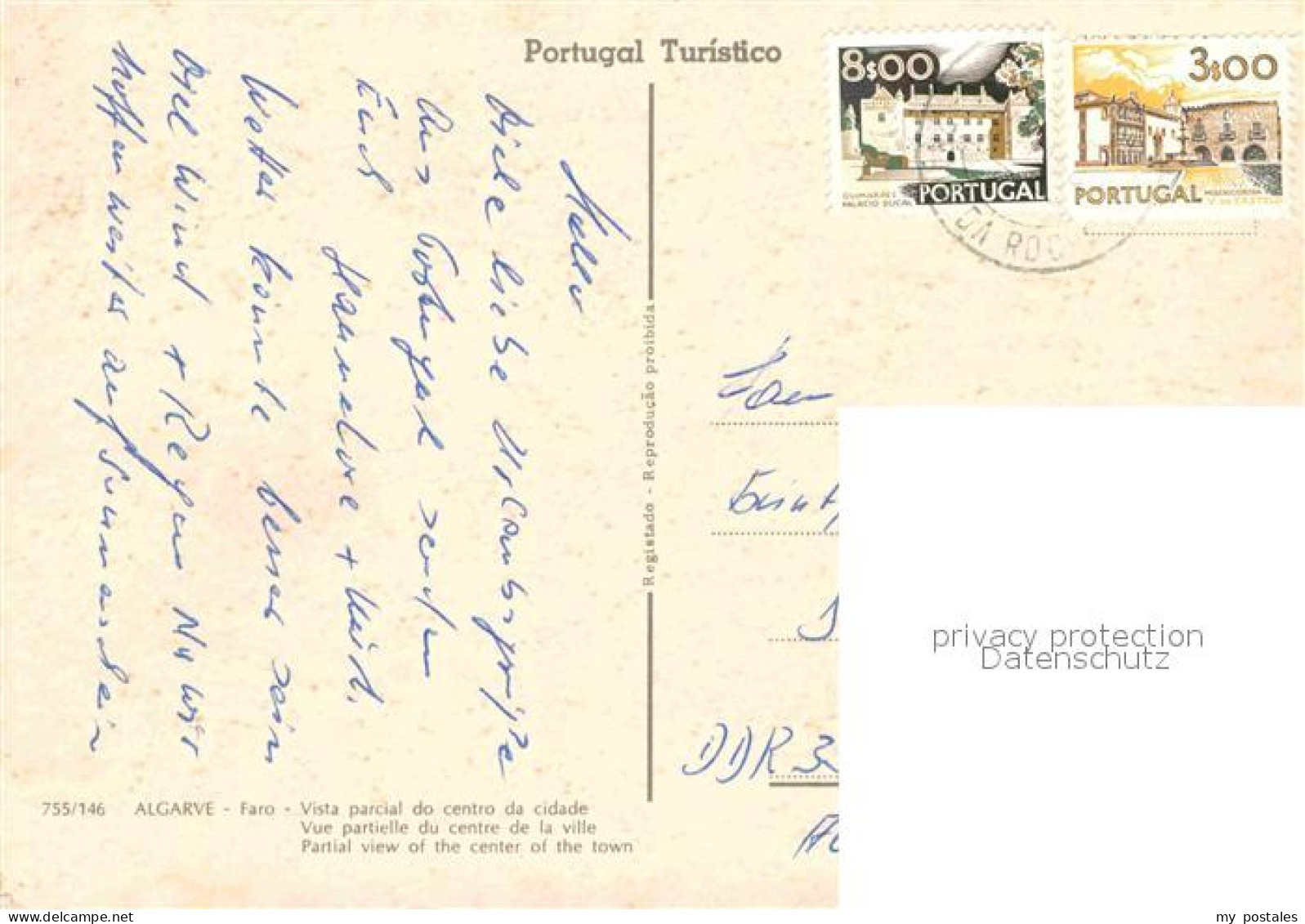 72741864 Faro Portugal Vista Parcial Do Centro Da Cidade  - Other & Unclassified