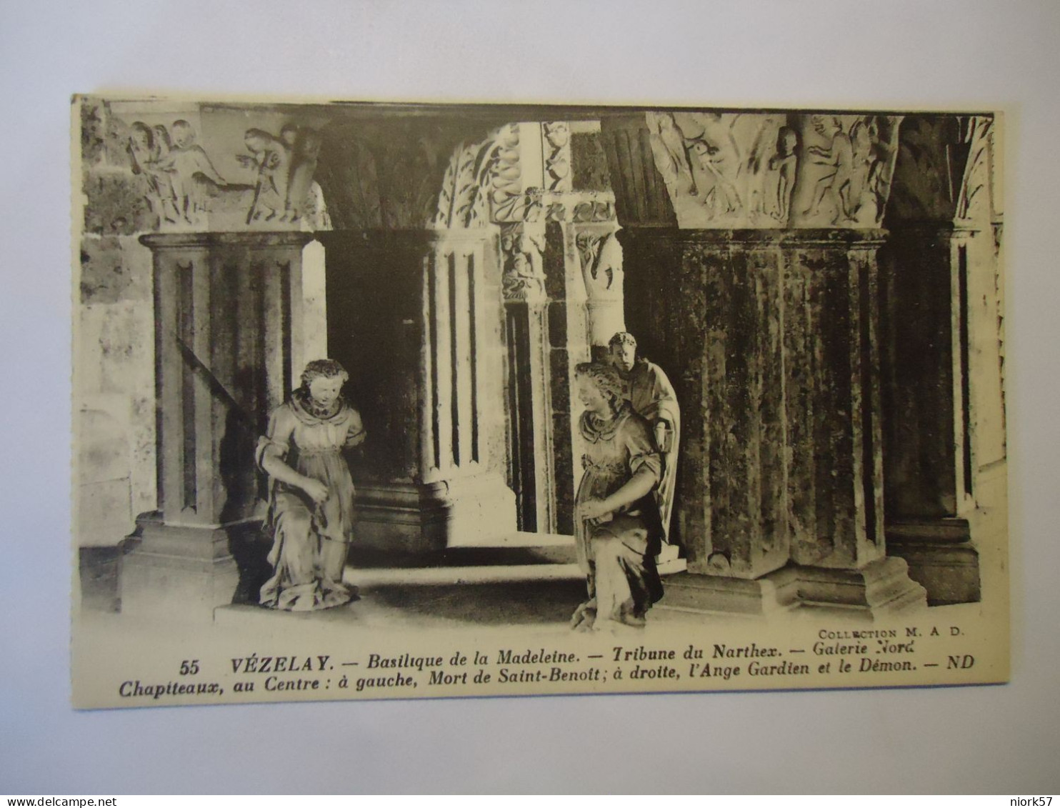 FRANCE   POSTCARDS VEZELAY MADELEINA - Sonstige & Ohne Zuordnung