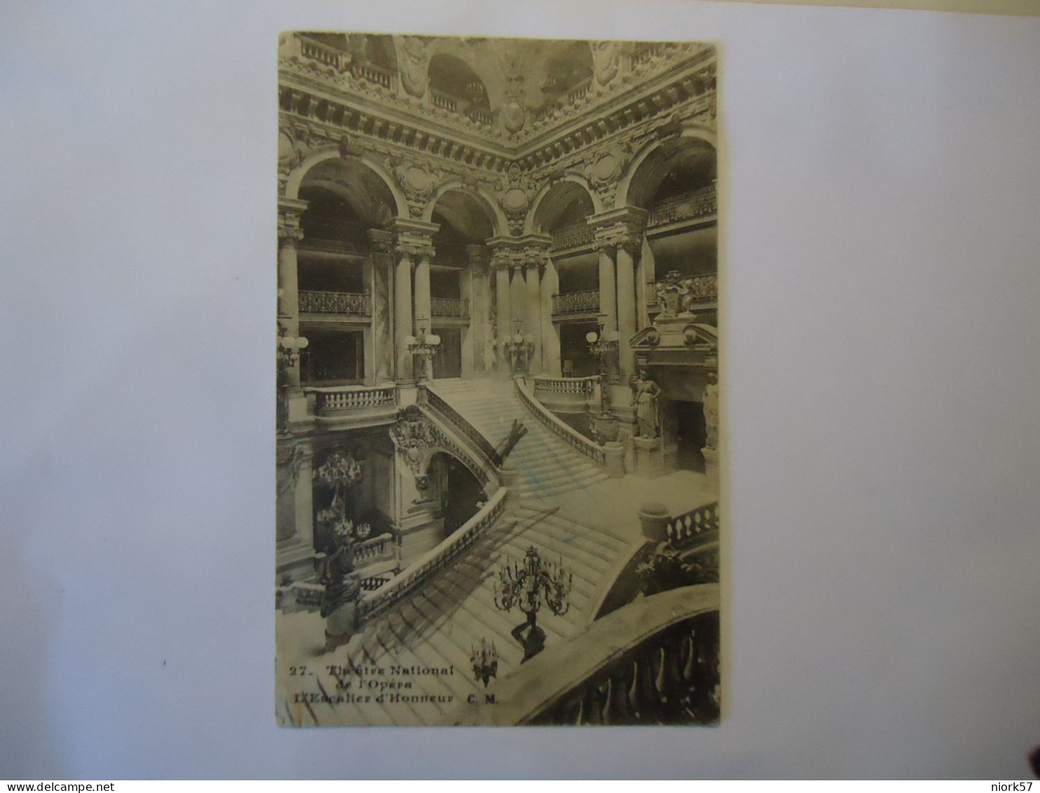 FRANCE   POSTCARDS THEATRE OPERA 1918 - Sonstige & Ohne Zuordnung