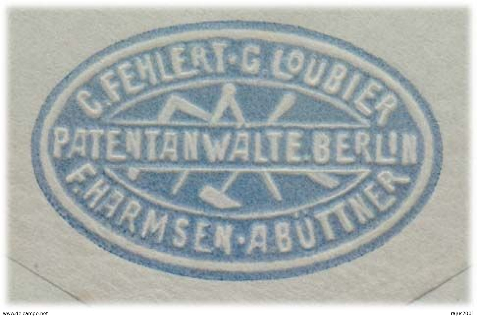 Deutsches Reich Berlin 1906, Received Cyrus Kehr  Germany Postal Stationery Cover - Briefe