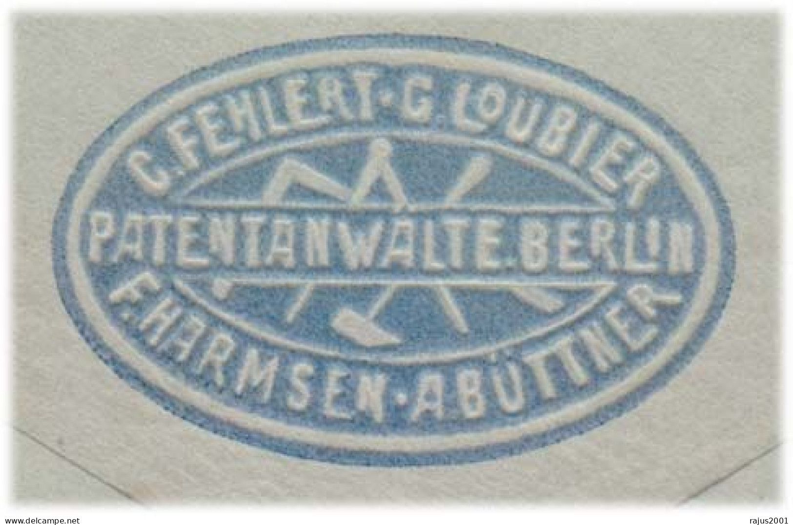 Deutsches Reich Berlin 1906, Received Cyrus Kehr  Germany Postal Stationery Cover - Enveloppes