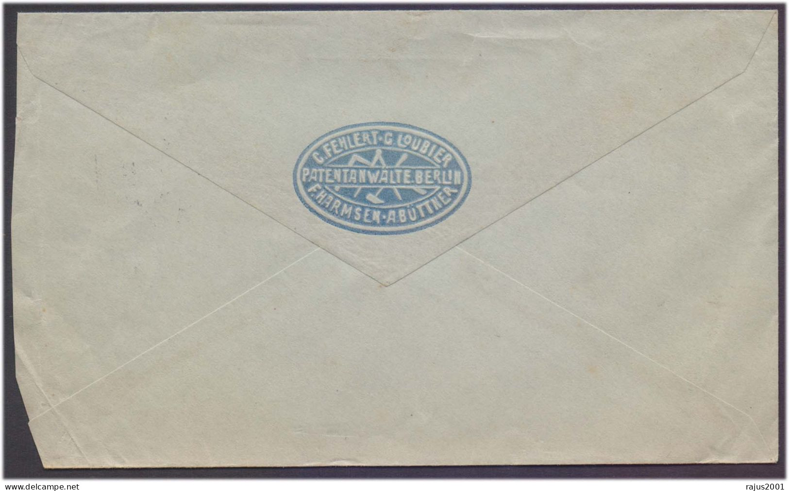 Deutsches Reich Berlin 1906, Received Cyrus Kehr  Germany Postal Stationery Cover - Briefe