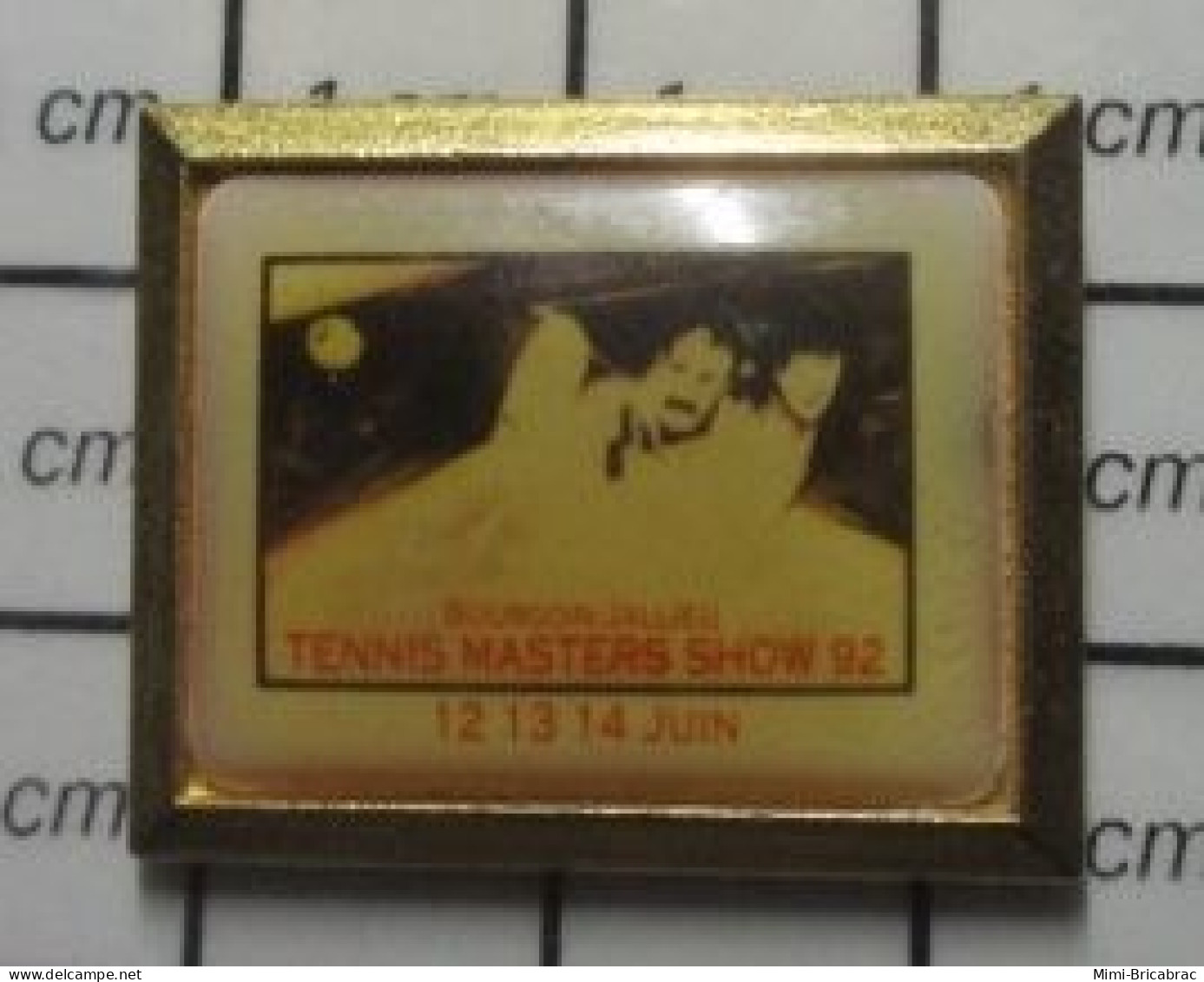713i Pin's Pins / Beau Et Rare / SPORTS / TENNIS BOURGOIN JALLIEU TENNIS MASTERS SHOW - Tennis