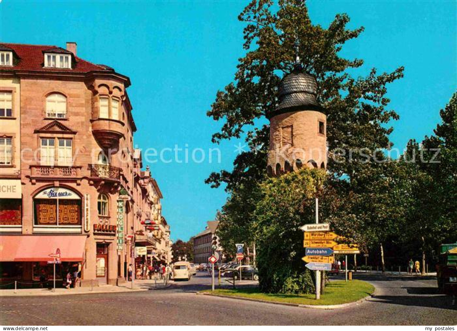 72740987 Aschaffenburg Main Herstallturm Aschaffenburg - Aschaffenburg