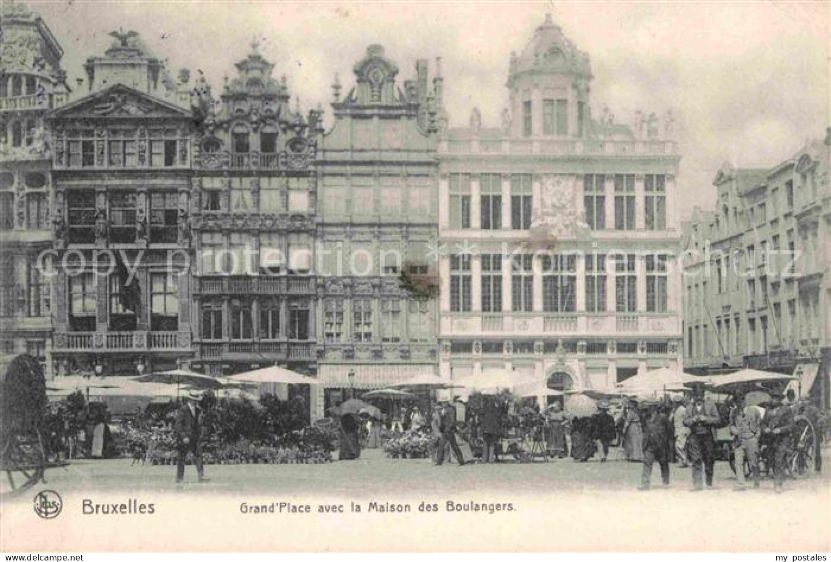 72740757 Bruxelles Bruessel Grand Place Avec La Maison Des Boulangers  - Altri & Non Classificati