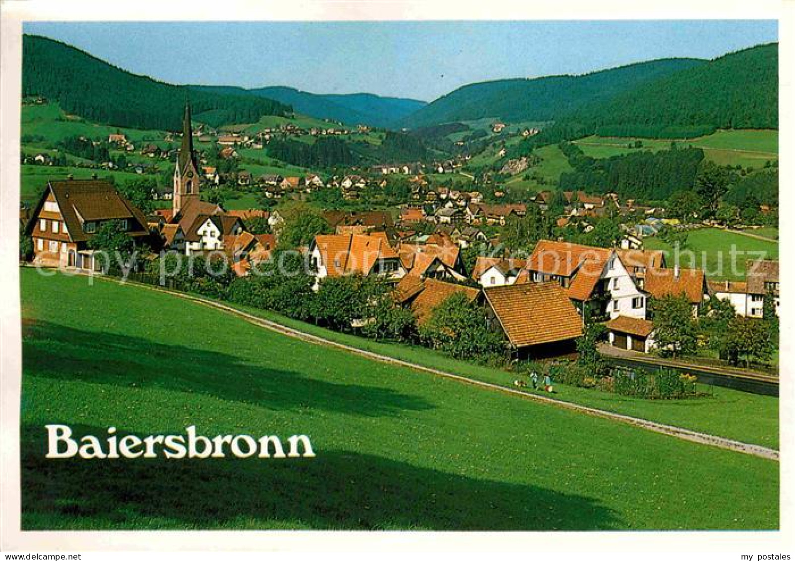 72740719 Baiersbronn Schwarzwald Panorama Baiersbronn - Baiersbronn