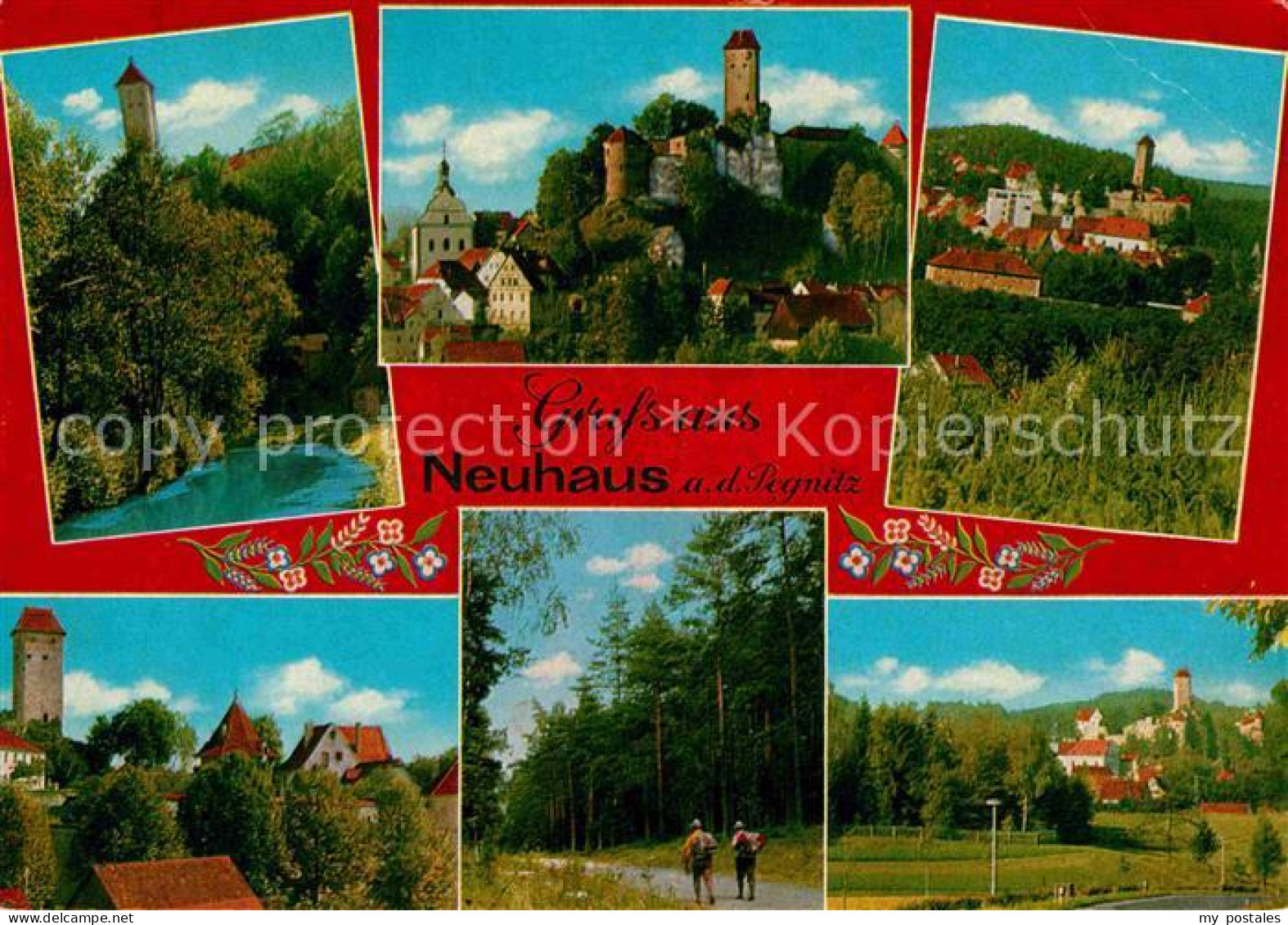 72740709 Neuhaus Pegnitz Teilansichten Mit Schloss Neuhaus A.d.Pegnitz - Sonstige & Ohne Zuordnung