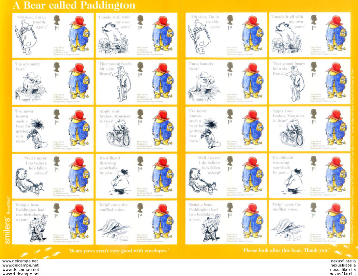 "Paddington" 2006. - Blocks & Miniature Sheets