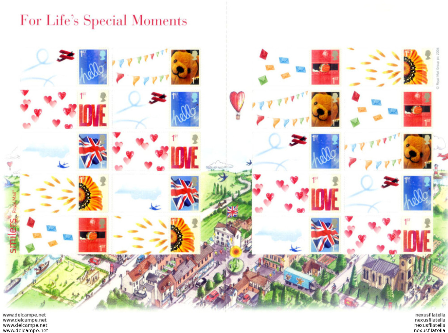 "For Life's Special Moments" 2006. - Blocks & Miniature Sheets