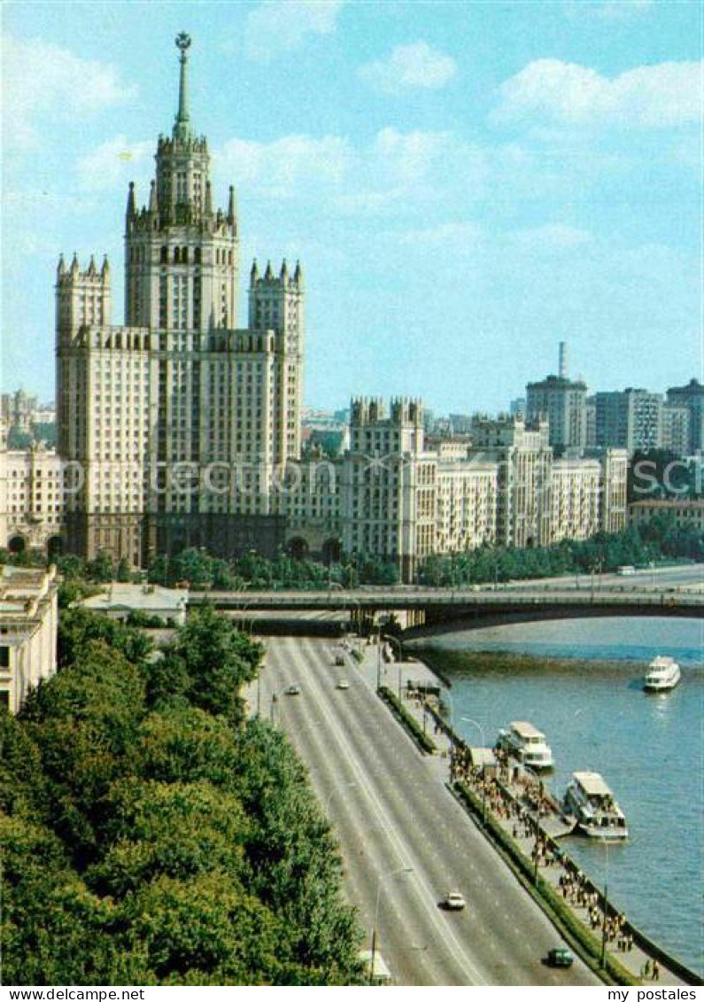 72740238 Moscow Moskva Hochhaus Kotelnitscheskaya Promenade  Moscow - Russland