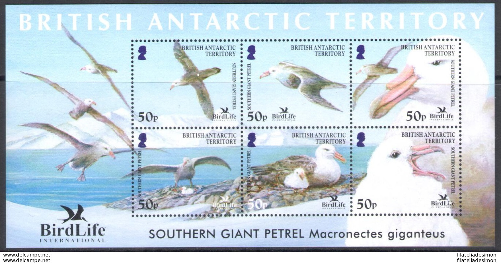2005 ANTARTICO BRITANNICO - Protezione Uccelli - Yvert N. 10 - MNH** - Other & Unclassified