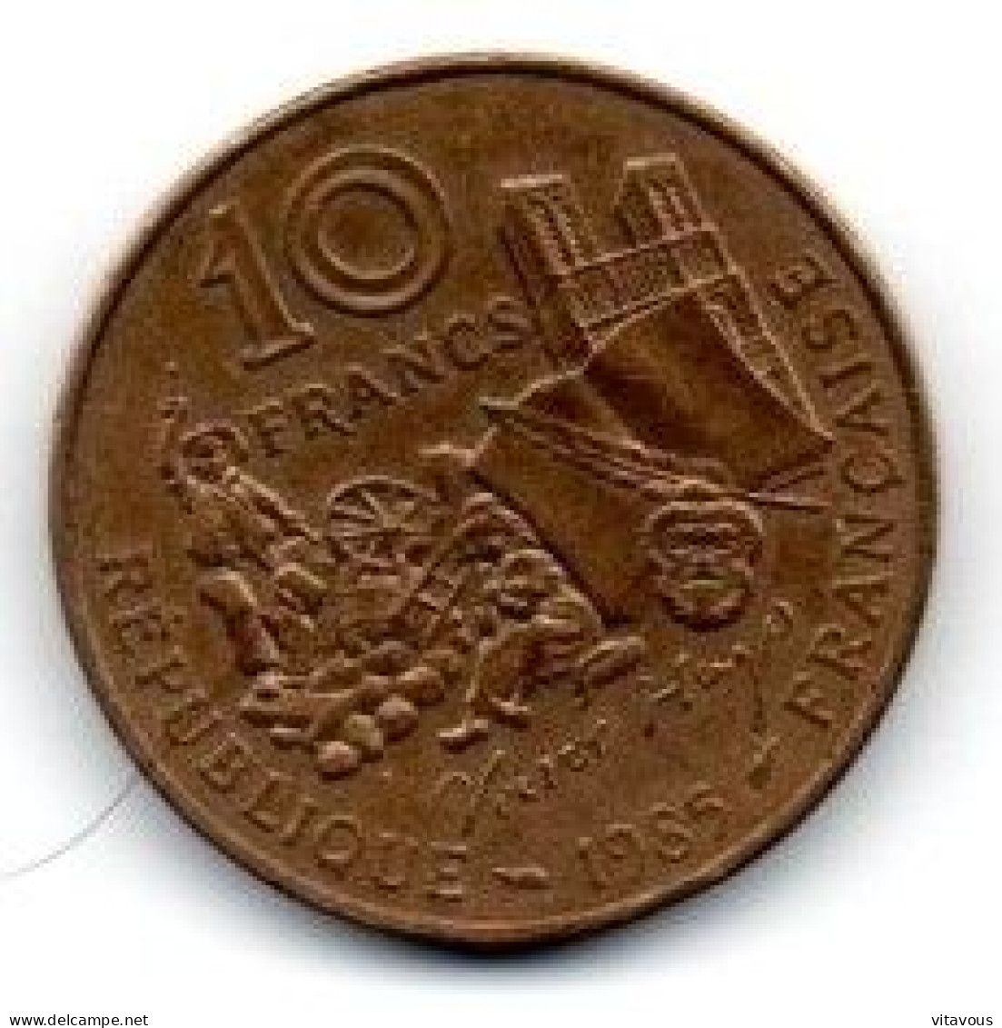 Victor HUGO Pièce FRANCE - 10 FRANCS 1955 (ref  F 08) - 10 Francs