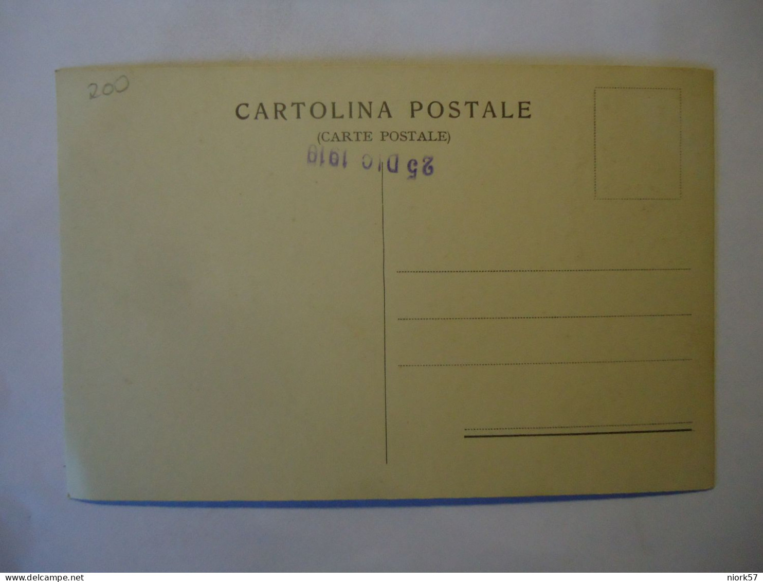 ITALY POSTCARDS PRATO  LIPPI 1919 - Autres & Non Classés
