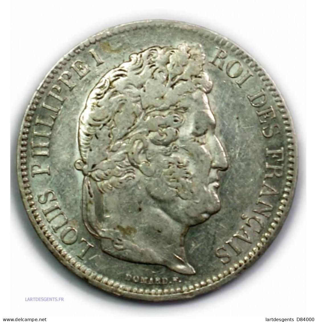 ECU 5 Francs LOUIS PHILIPPE Ier, 1841 W LILLE, TTB - Andere & Zonder Classificatie