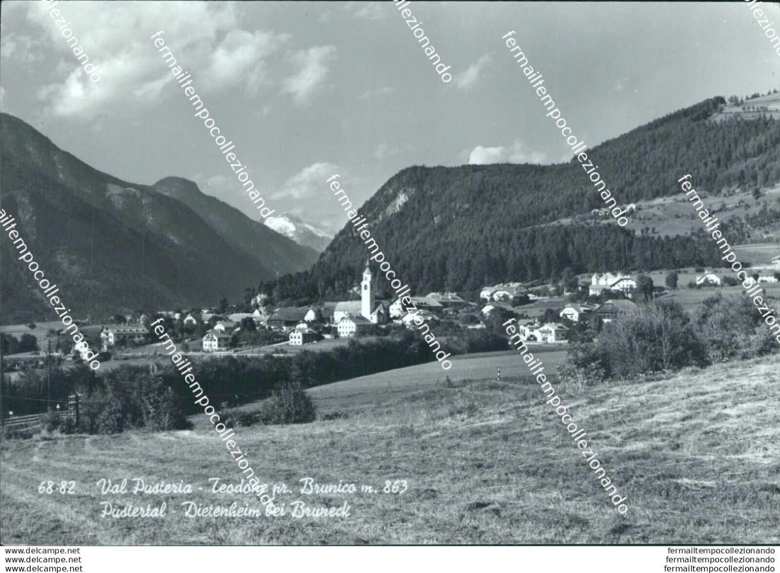 Bi582 Cartolina Val Pusteria Teodone Brunico Provincia Di Bolzano - Bolzano (Bozen)