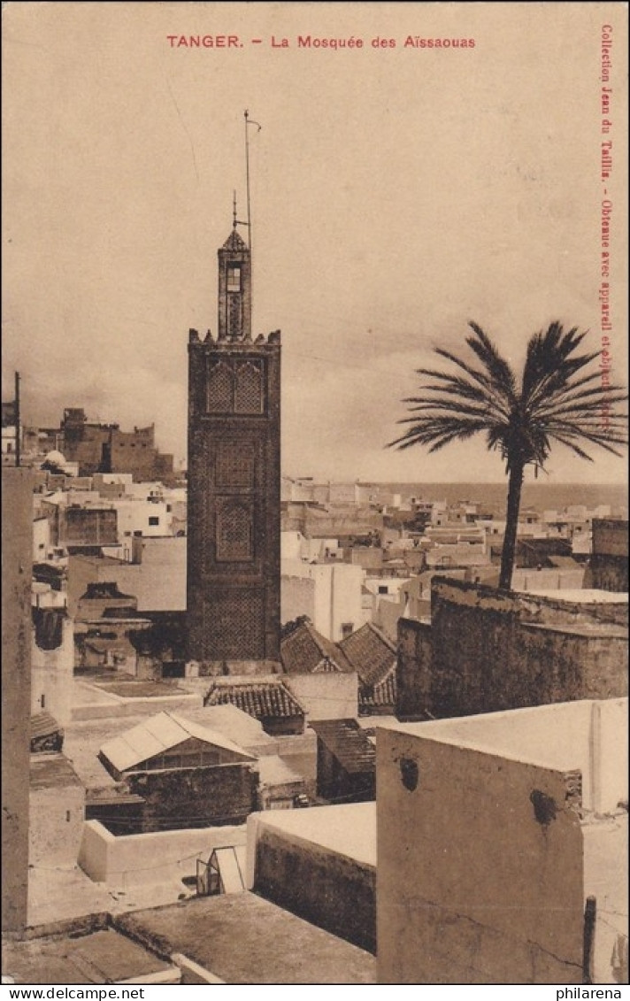 Marokko: Ansichtskarte Aus Tanger, 1909 Nach Essen - Marocco (uffici)