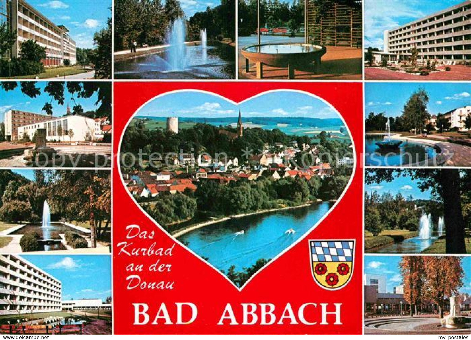 72739872 Bad Abbach Fliegeraufnahme Donaupartie Und Gebaeude Alkofen - Bad Abbach